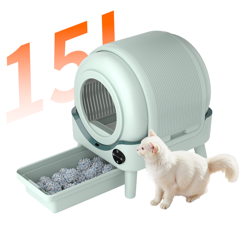 Smart Cat Litter Box Wifi App Control - Evcil Hayvan Ürünleri Büyük Kapasiteli Wifi