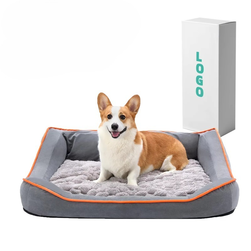 Orthopedic Memory Foam Dog Bed Washable - Özelleştirilmiş su geçirmez yıkanabilir evcil hayvan