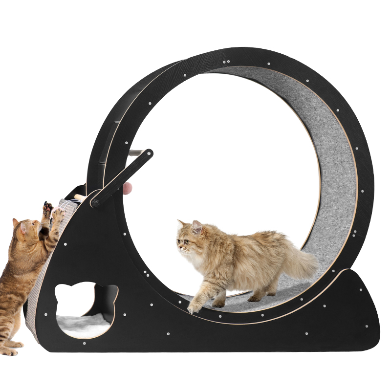 Cat Running Wheel Exercise Treadmill - CATSOUL Orion Tarzı Kedi Koşu Bandı