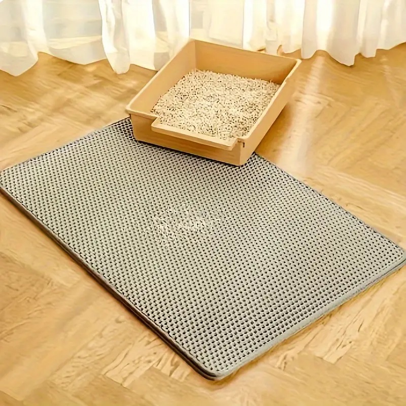 Cat Litter Mat Double Layer Waterproof - Kedi Kumu Mat 4 Boyutu Büyük