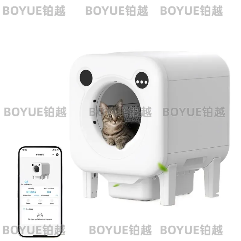 Akıllı Otomatik Kedi Tuvaleti, - Smart Cat Litter Box Wifi App Control incelemesi ve fiyatı