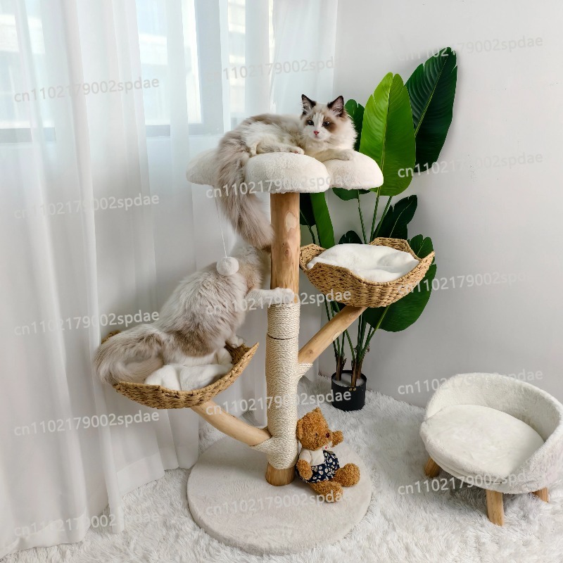 Modern Kapalı Kedi Ağacı Aktiv - Cat Scratching Post Sisal Tree Tower incelemesi ve fiyatı