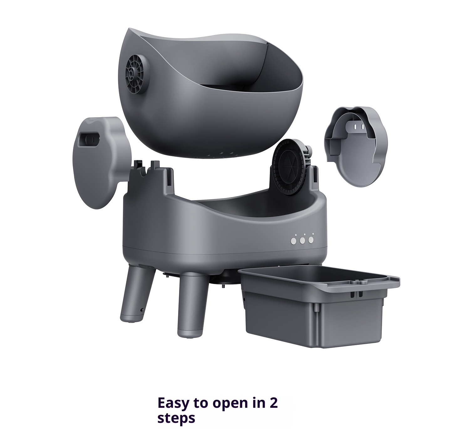 Sağlık İzlemeli Akıllı Otomati - Smart Cat Litter Box Wifi App Control incelemesi ve fiyatı