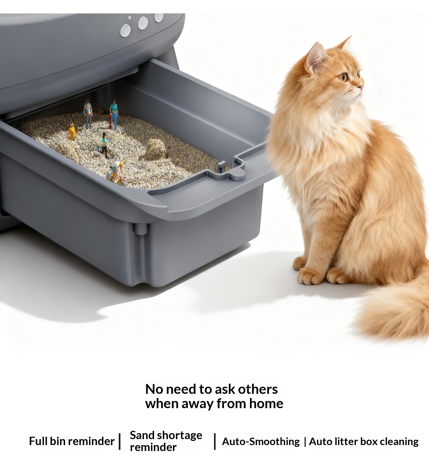 Sağlık İzlemeli Akıllı Otomati - Smart Cat Litter Box Wifi App Control incelemesi ve fiyatı