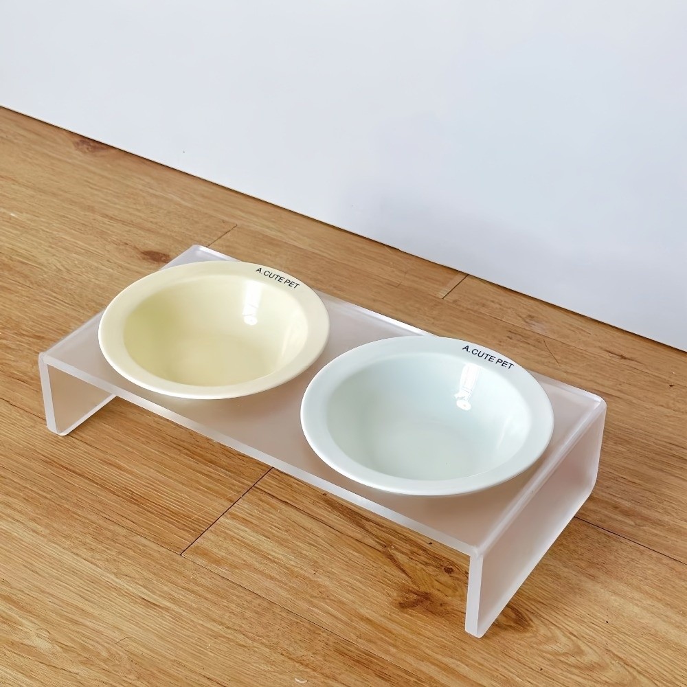 Seramik Yükseltilmiş Kedi Kase - Elevated Ceramic Cat Bowls Tilted Food incelemesi ve fiyatı