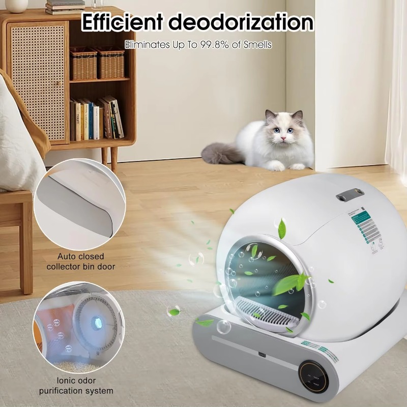 Akıllı Kendi Kendini Temizleye - Smart Cat Litter Box Wifi App Control incelemesi ve fiyatı