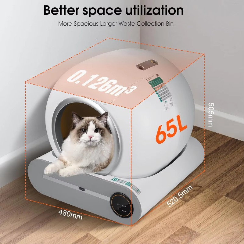 Akıllı Kendi Kendini Temizleye - Smart Cat Litter Box Wifi App Control incelemesi ve fiyatı