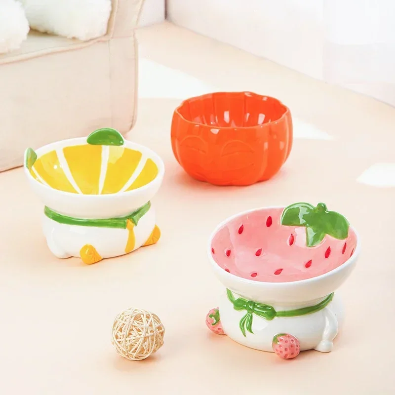 Kedi Seramik Kase Küçük Köpekl - Elevated Ceramic Cat Bowls Tilted Food incelemesi ve fiyatı