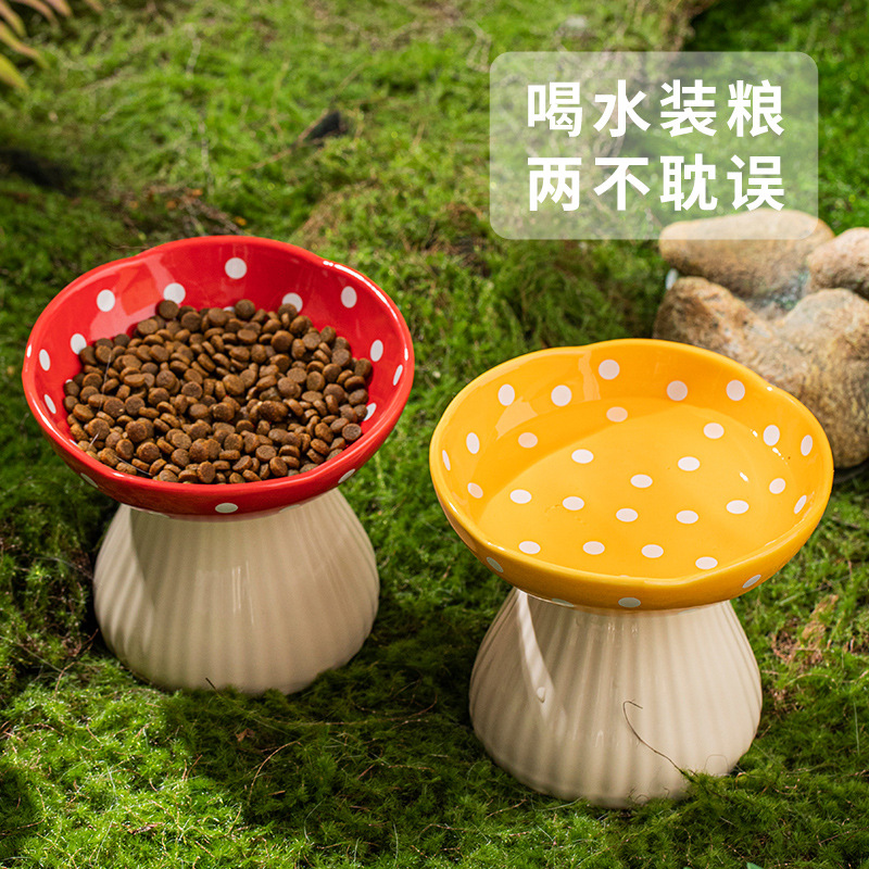 Yüksek ve Eğimli Seramik Kedi  - Elevated Ceramic Cat Bowls Tilted Food incelemesi ve fiyatı