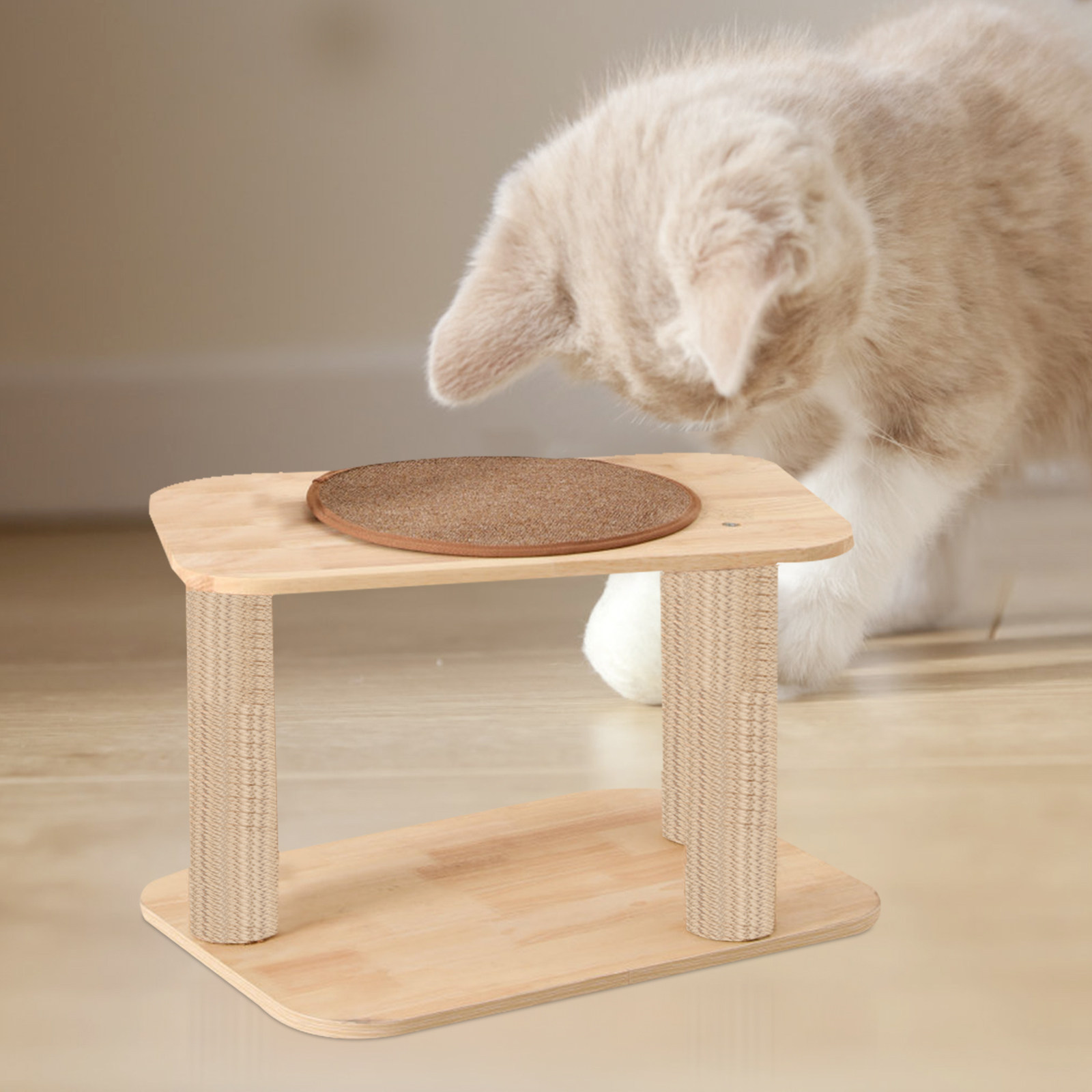 Doğal Sisal Halat, Kendin Yap  - Cat Scratching Post Sisal Tree Tower incelemesi ve fiyatı