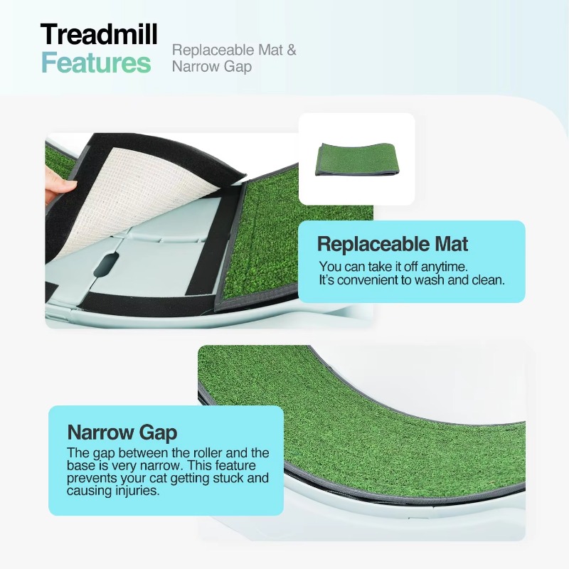 Ekstra Büyük 74cm Kedi Egzersi - Cat Running Wheel Exercise Treadmill incelemesi ve fiyatı