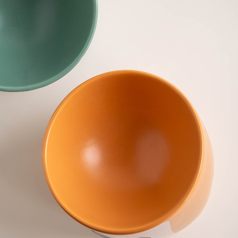 Seramik, Eğik ve Yükseltilmiş  - Elevated Ceramic Cat Bowls Tilted Food incelemesi ve fiyatı