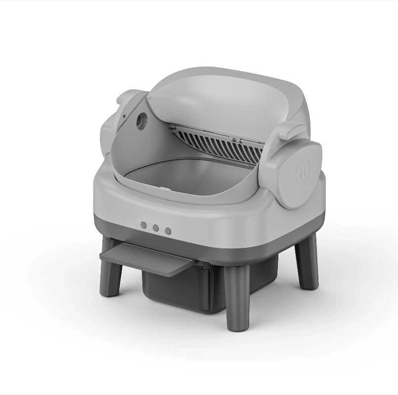 Kendi kendini temizleyen kedi  - Smart Cat Litter Box Wifi App Control incelemesi ve fiyatı