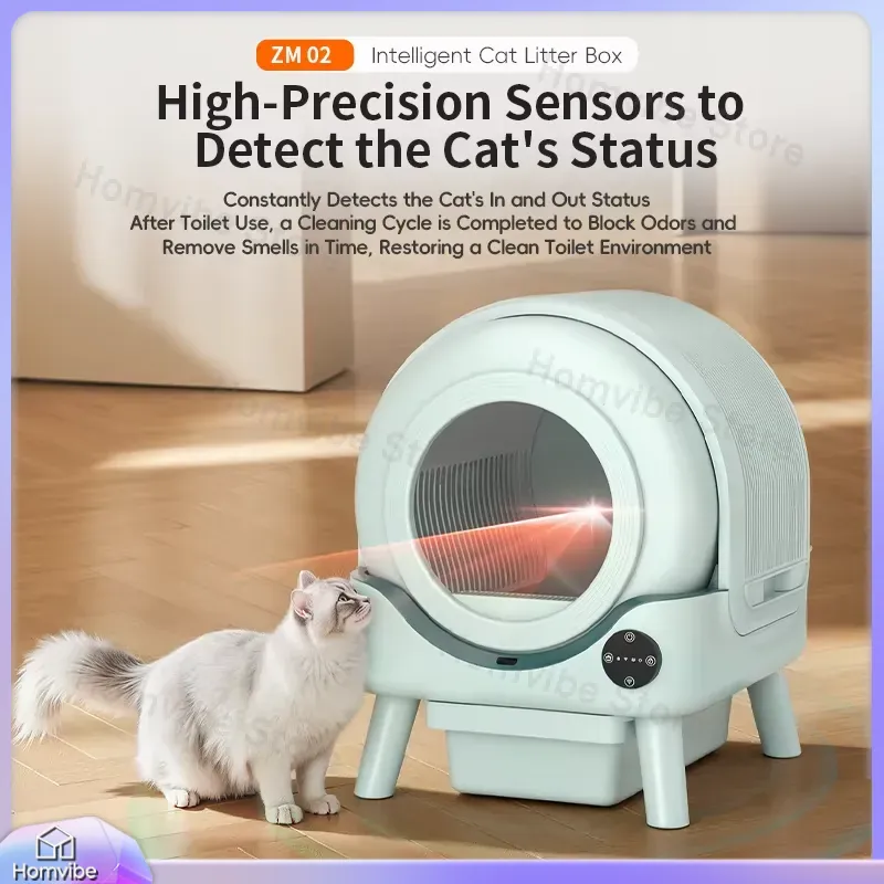 Akıllı Otomatik Kendi Kendini  - Smart Cat Litter Box Wifi App Control incelemesi ve fiyatı