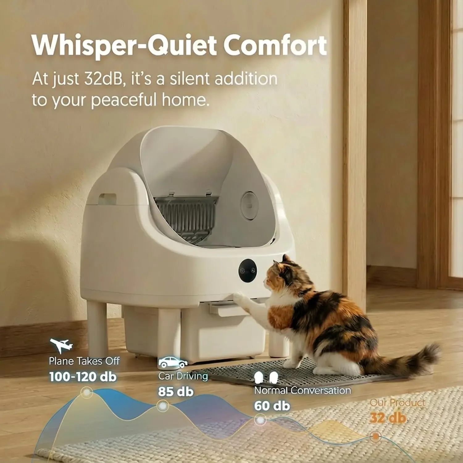 Otomatik Kedi Tuvaleti, Birden - Self Cleaning Cat Litter Box Automatic incelemesi ve fiyatı