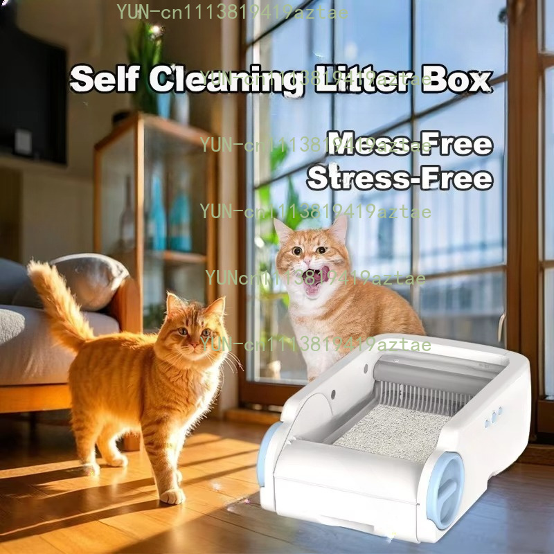 Akıllı Paslanmaz Çelik Kedi Tu - Smart Cat Litter Box Wifi App Control incelemesi ve fiyatı