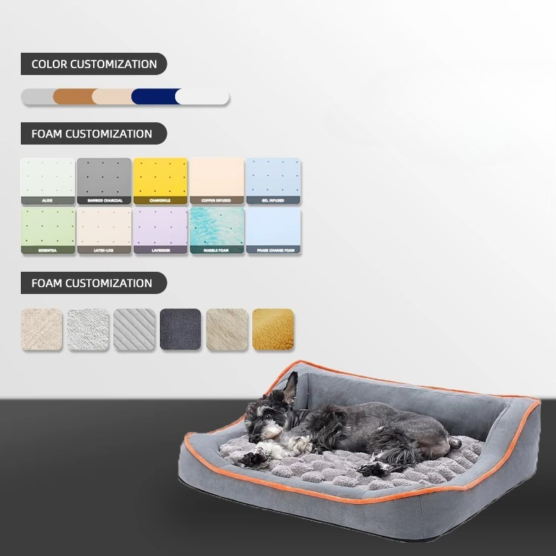 Özelleştirilmiş su geçirmez yı - Orthopedic Memory Foam Dog Bed Washable incelemesi ve fiyatı