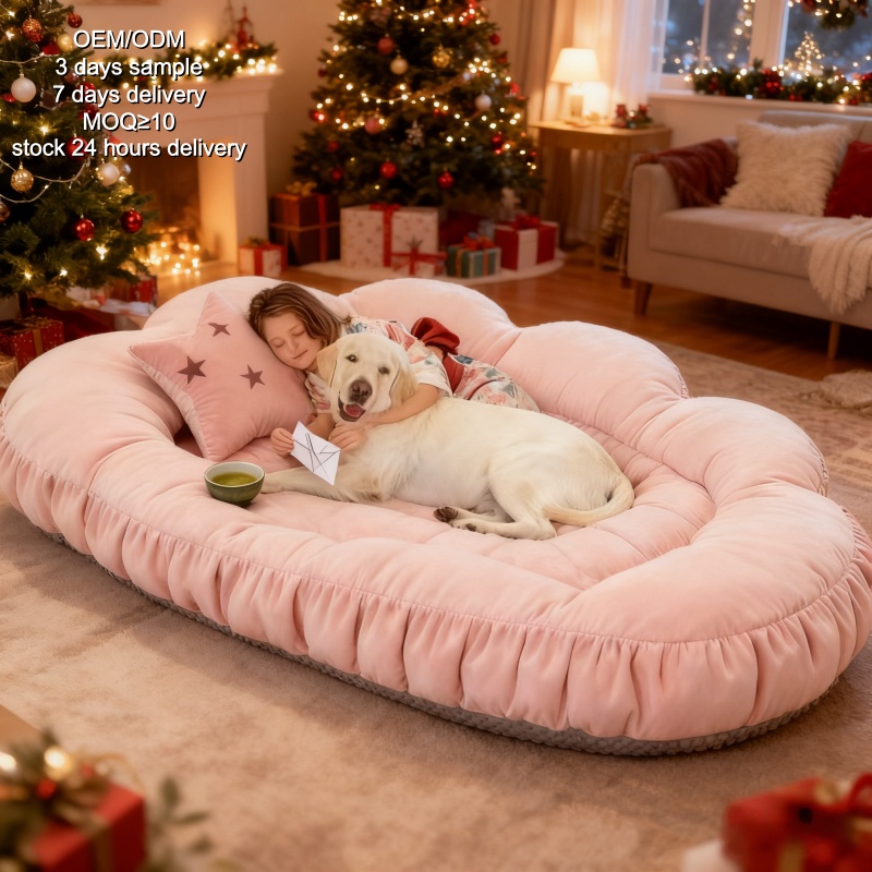 Özel Tasarım İnsan Köpek Yatağ - Orthopedic Memory Foam Dog Bed Washable incelemesi ve fiyatı