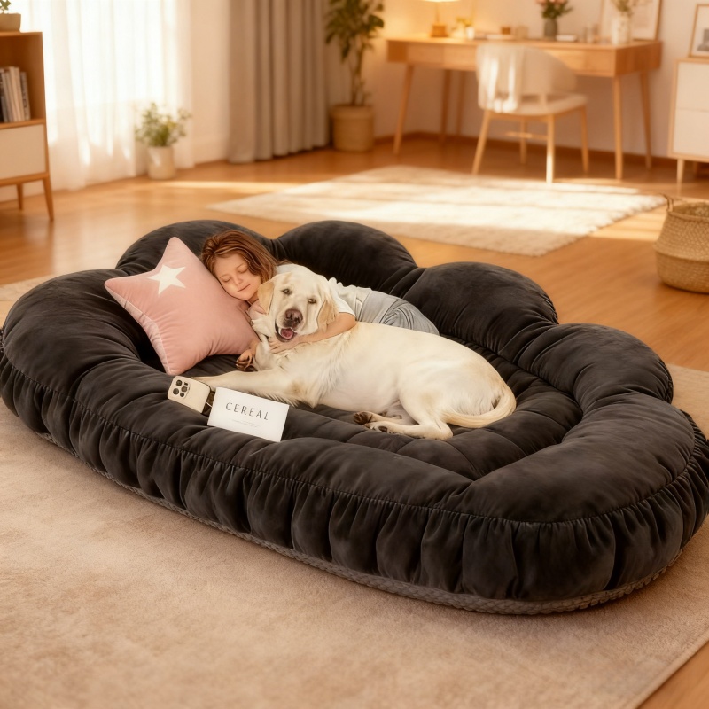 Özel Tasarım İnsan Köpek Yatağ - Orthopedic Memory Foam Dog Bed Washable incelemesi ve fiyatı