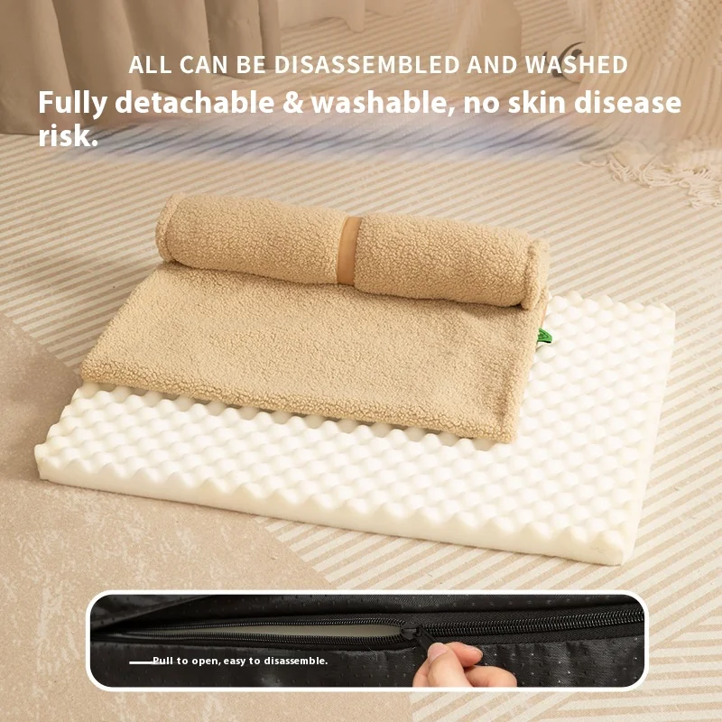 Hafızalı Köpük Köpek Yatağı Or - Orthopedic Memory Foam Dog Bed Washable incelemesi ve fiyatı