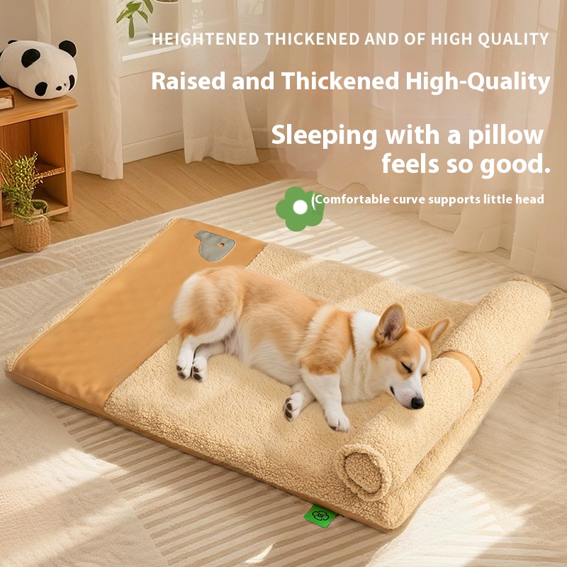 Hafızalı Köpük Köpek Yatağı Or - Orthopedic Memory Foam Dog Bed Washable incelemesi ve fiyatı