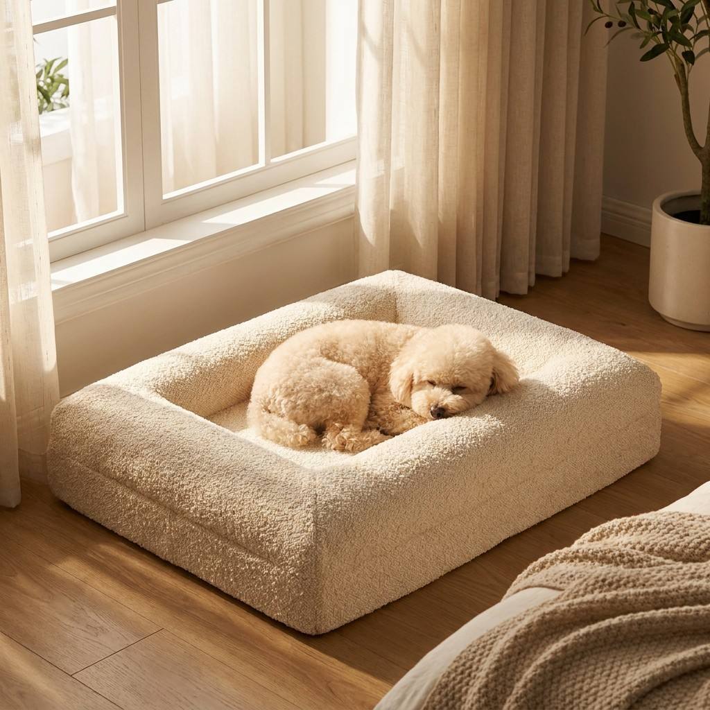 Yüksek Yoğunluklu Hafızalı Köp - Orthopedic Memory Foam Dog Bed Washable incelemesi ve fiyatı