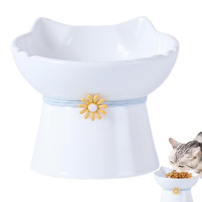 Yükseltilmiş Kedi Kaseleri Ser - Elevated Ceramic Cat Bowls Tilted Food incelemesi ve fiyatı