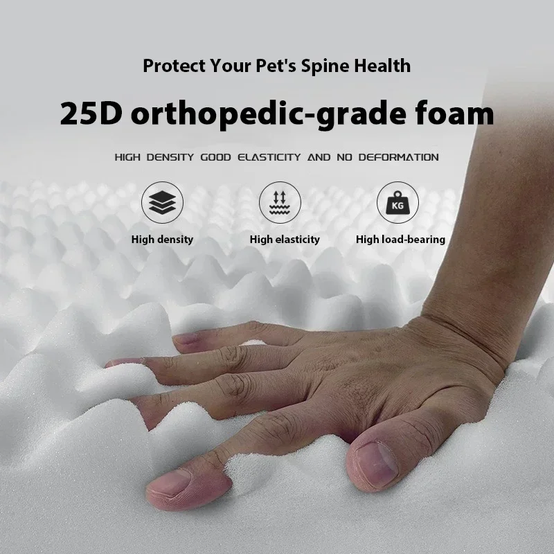 Kaymaz Tabanlı Köpek Yatağı, O - Orthopedic Memory Foam Dog Bed Washable incelemesi ve fiyatı