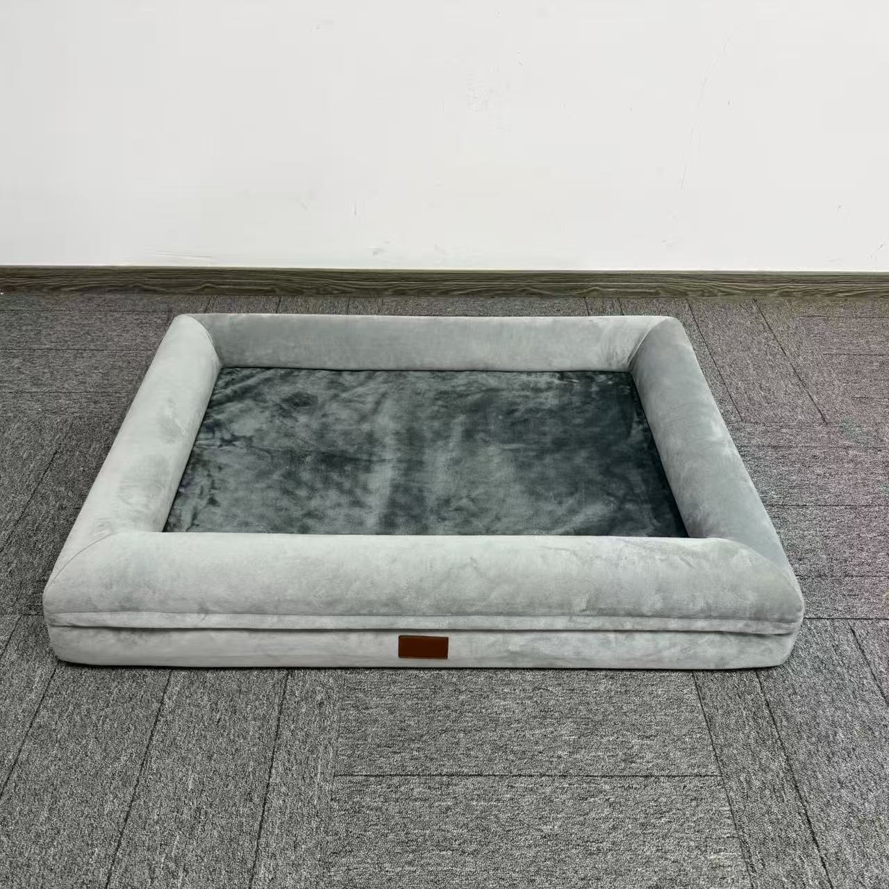 Modern Lüks Ortopedik Köpek Ka - Orthopedic Memory Foam Dog Bed Washable incelemesi ve fiyatı