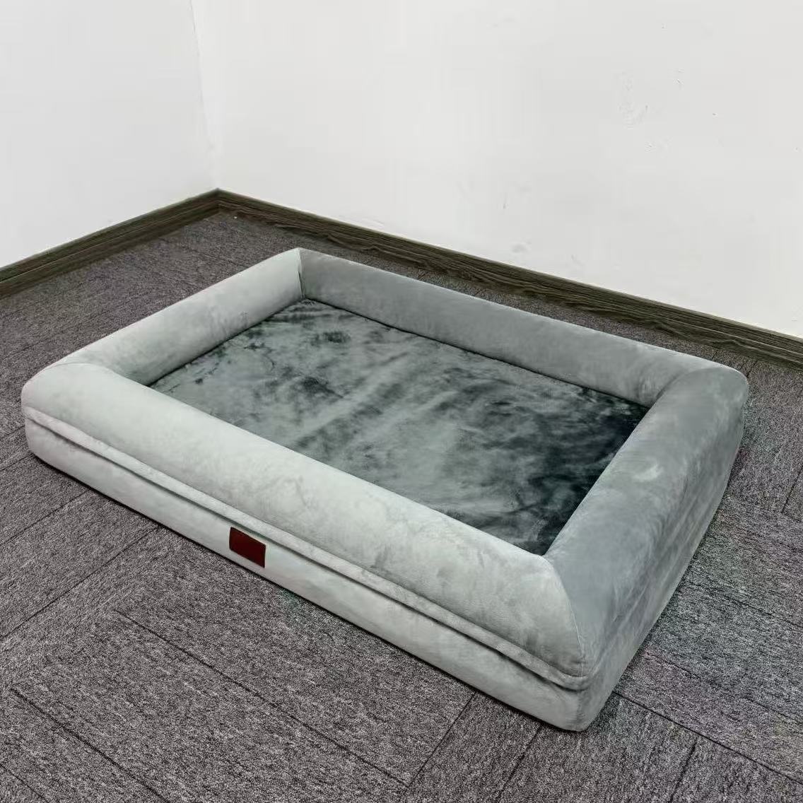 Modern Lüks Ortopedik Köpek Ka - Orthopedic Memory Foam Dog Bed Washable incelemesi ve fiyatı