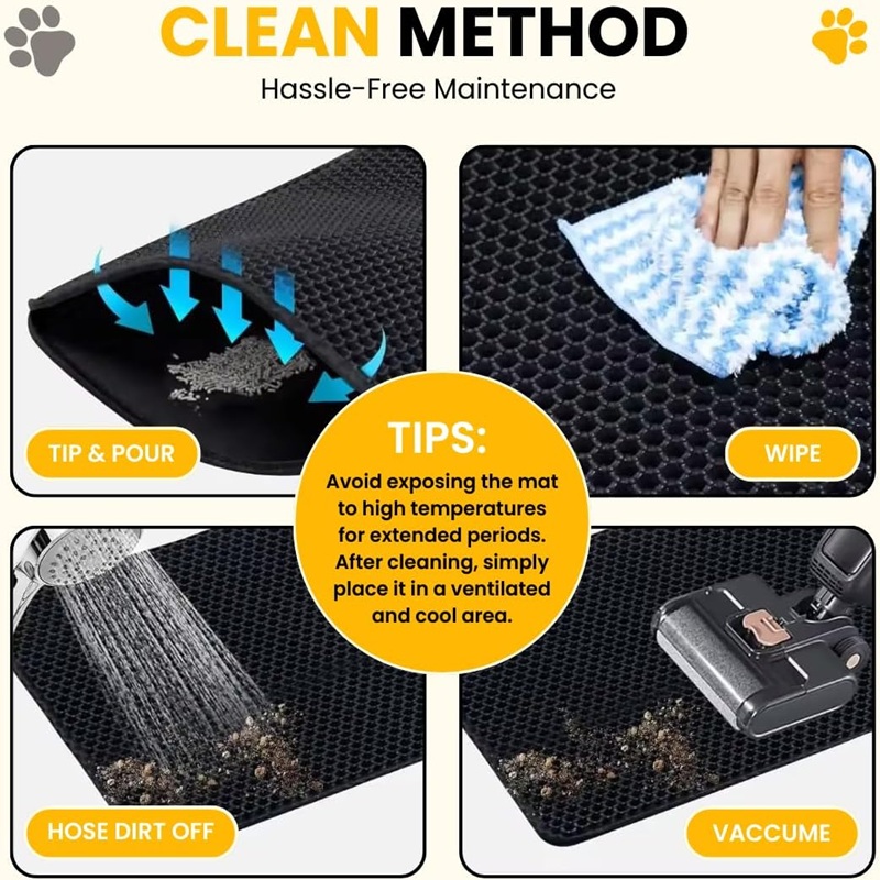 Kedi Tuvaleti Matı Büyük Boy S - Cat Litter Mat Double Layer Waterproof incelemesi ve fiyatı