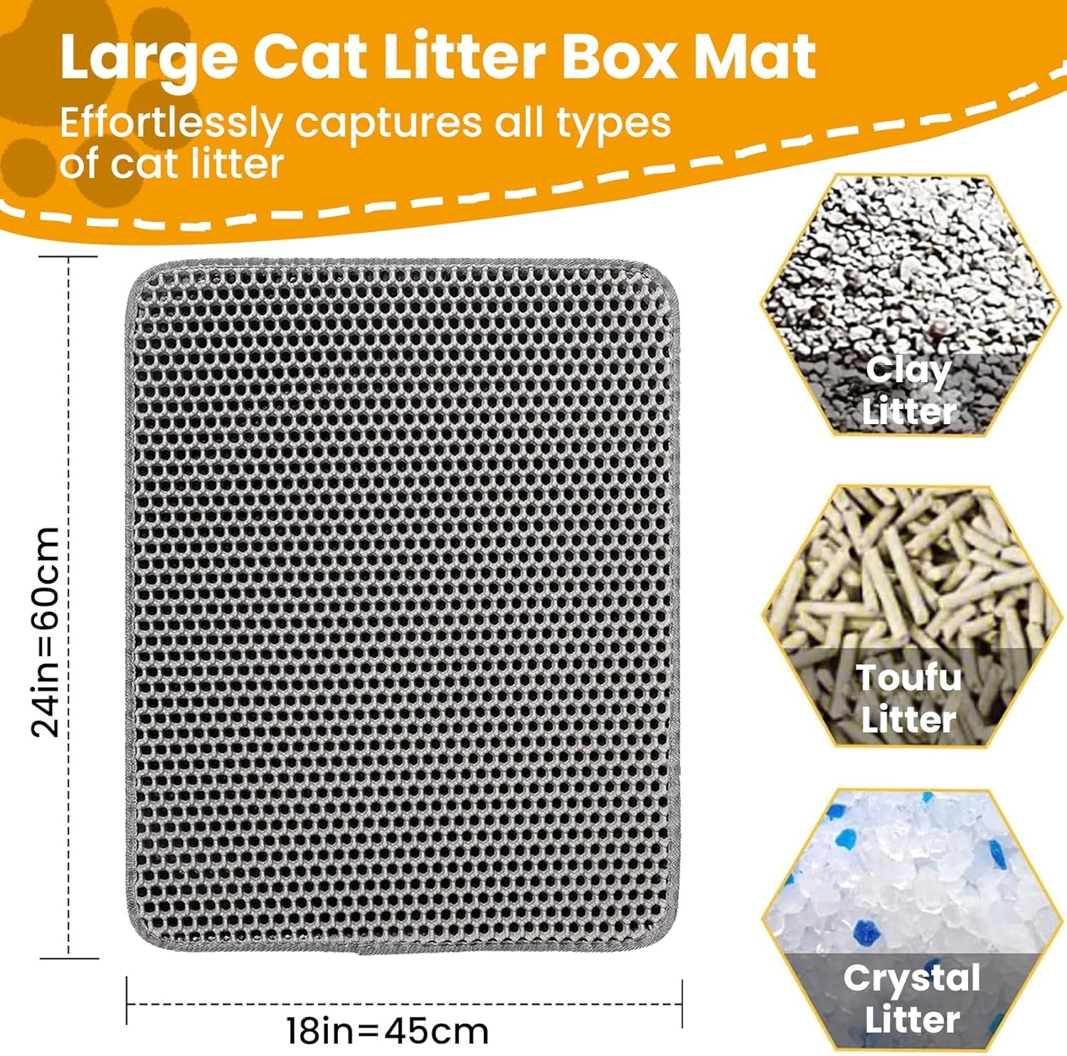 Pet kedi kumu matı su geçirmez - Cat Litter Mat Double Layer Waterproof incelemesi ve fiyatı