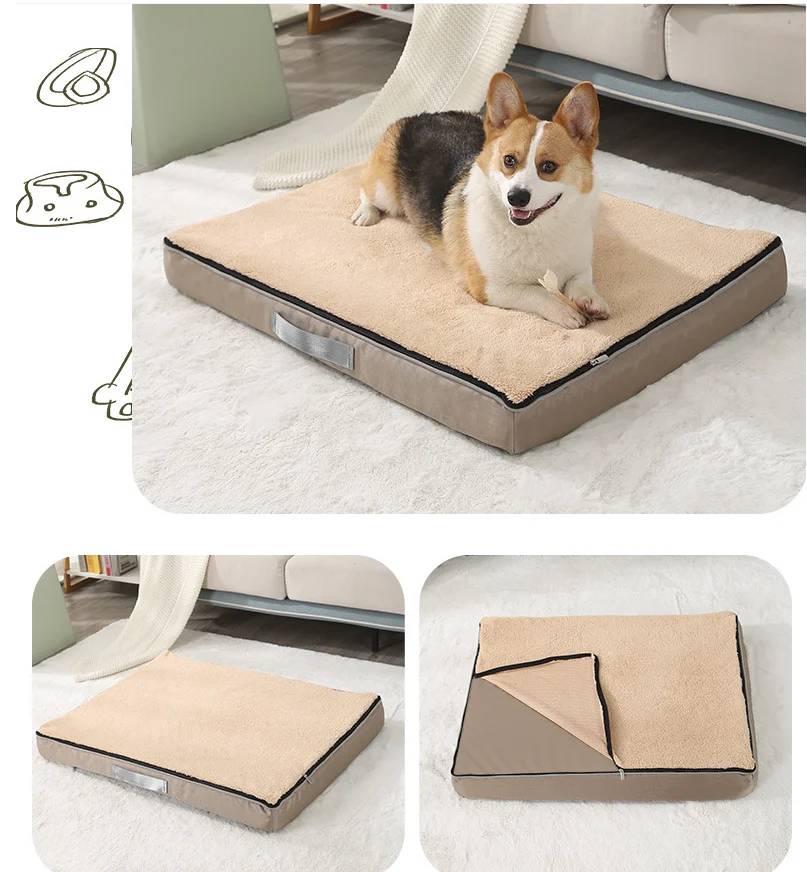 Üretici Toptan Yıkanabilir Yum - Orthopedic Memory Foam Dog Bed Washable incelemesi ve fiyatı