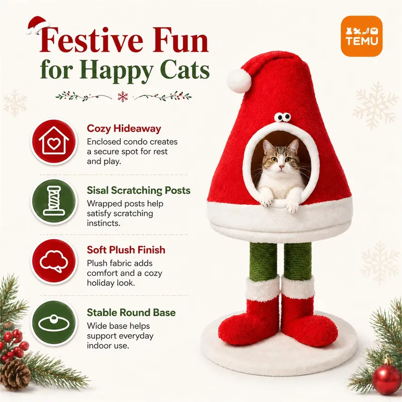 Özel Tasarım İç Mekan Noel Ked - Cat Scratching Post Sisal Tree Tower incelemesi ve fiyatı