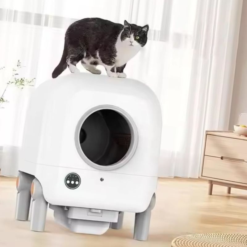 XL Büyük Boy Kedi Tuvaleti, Ot - Smart Cat Litter Box Wifi App Control incelemesi ve fiyatı