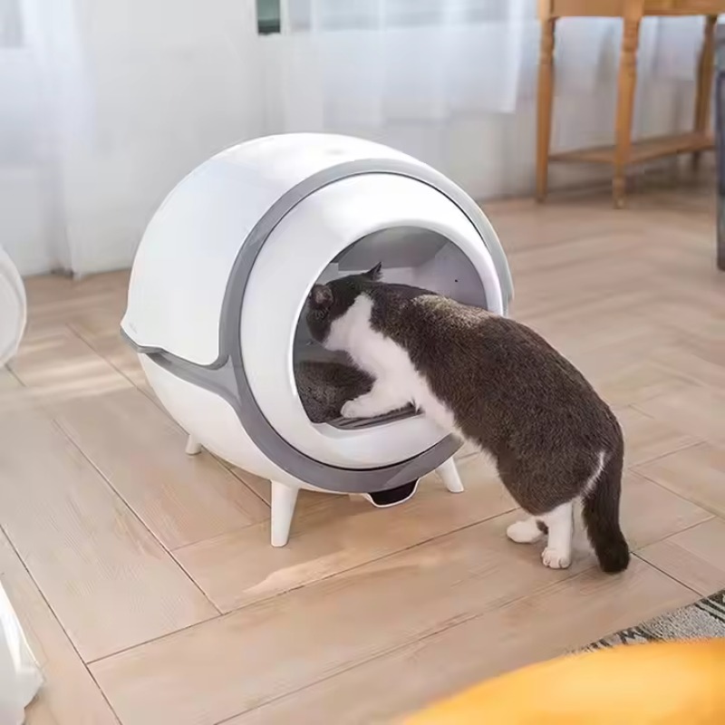 XL Büyük Boy Kedi Tuvaleti, Ot - Smart Cat Litter Box Wifi App Control incelemesi ve fiyatı