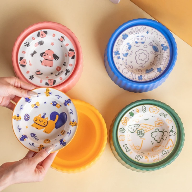 Yüksek Seramik Evcil Hayvan Ma - Elevated Ceramic Cat Bowls Tilted Food incelemesi ve fiyatı