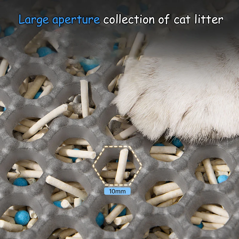 60CMX90CM kedi kumu matı su ge - Cat Litter Mat Double Layer Waterproof incelemesi ve fiyatı