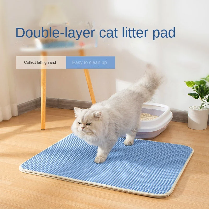 Kedi kumu matı çift katmanlı s - Cat Litter Mat Double Layer Waterproof incelemesi ve fiyatı