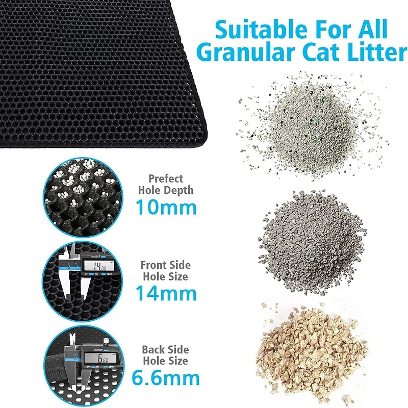 Kedi kumu matı çift katmanlı P - Cat Litter Mat Double Layer Waterproof incelemesi ve fiyatı