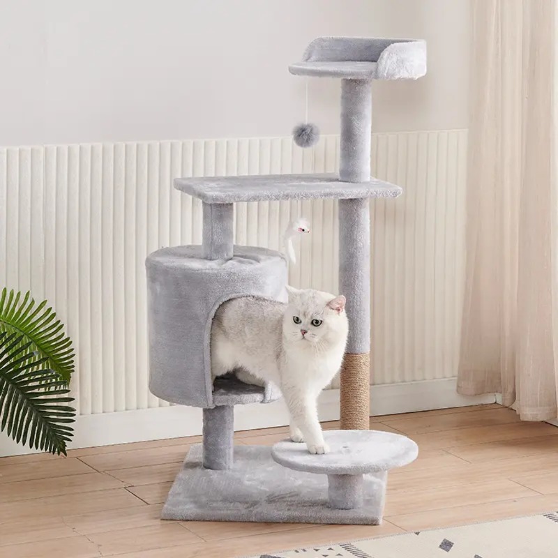 Büyük Kedi Ağacı Kulesi Entegr - Cat Scratching Post Sisal Tree Tower incelemesi ve fiyatı