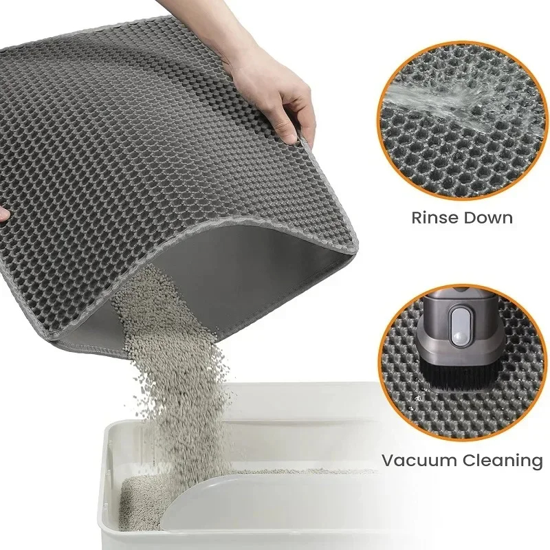 90X60 CM Kedi Kumu Mat Su Geçi - Cat Litter Mat Double Layer Waterproof incelemesi ve fiyatı