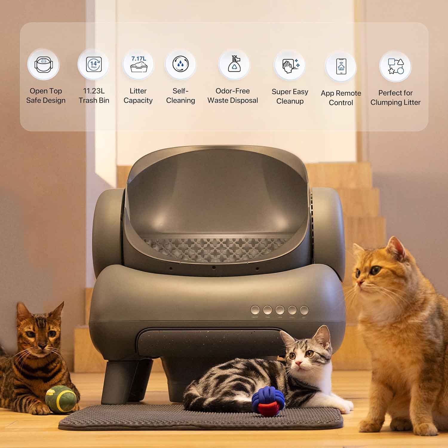 Neakasa M1 Otomatik Akıllı Ked - Self Cleaning Cat Litter Box Automatic incelemesi ve fiyatı