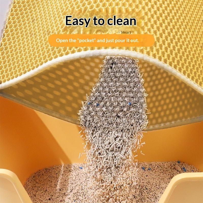 Çift Katmanlı Kedi Tuvaleti Pa - Cat Litter Mat Double Layer Waterproof incelemesi ve fiyatı