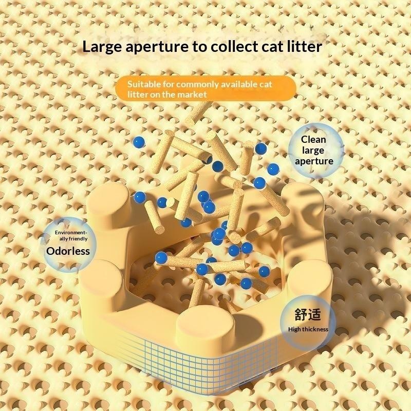 Çift Katmanlı Kedi Tuvaleti Pa - Cat Litter Mat Double Layer Waterproof incelemesi ve fiyatı