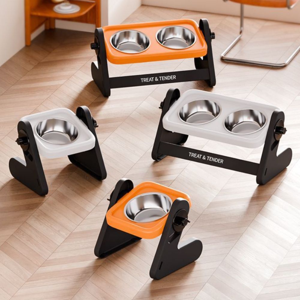 Paslanmaz Çelik Yükseltilmiş K - Elevated Ceramic Cat Bowls Tilted Food incelemesi ve fiyatı