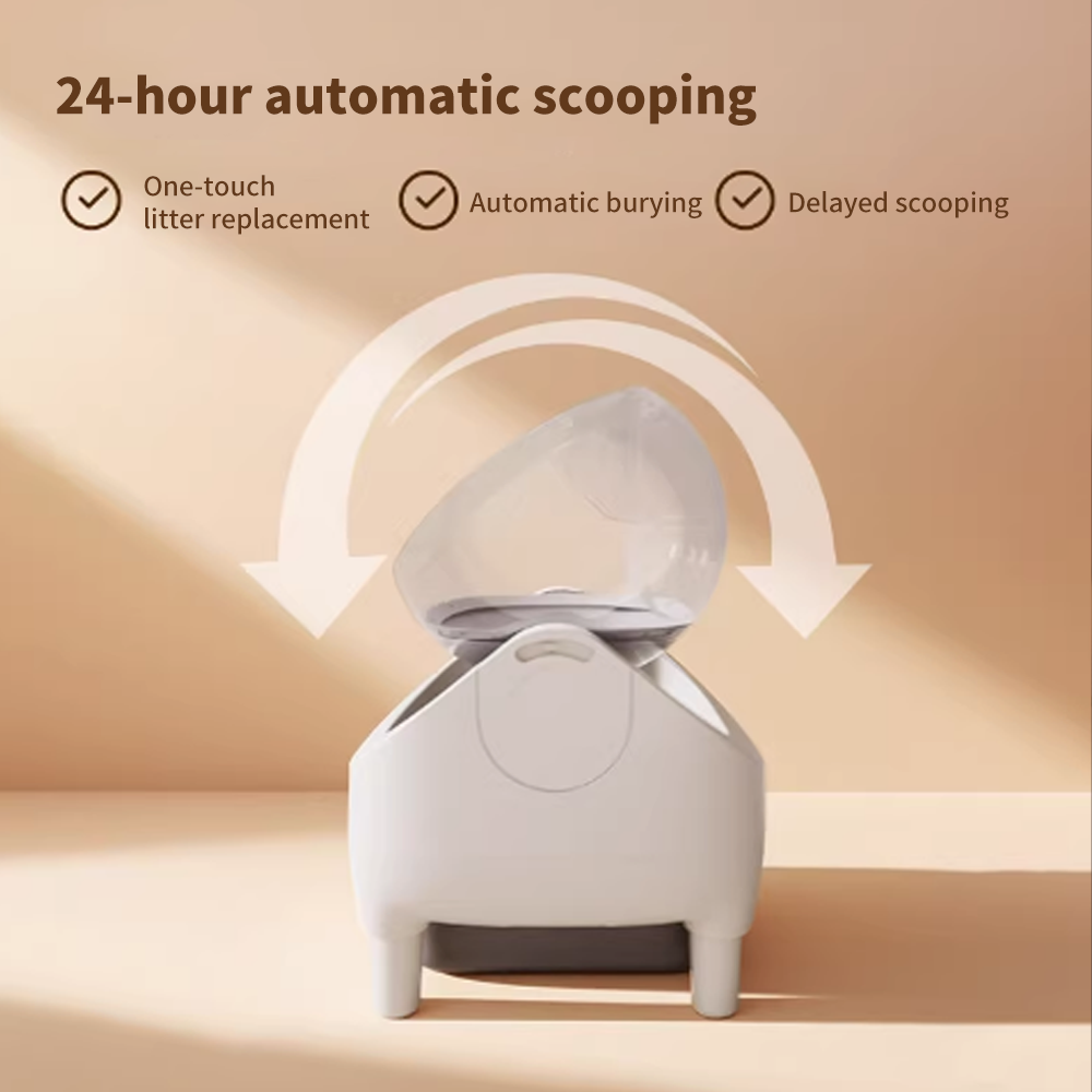 Kendi Kendini Temizleyen Akıll - Smart Cat Litter Box Wifi App Control incelemesi ve fiyatı