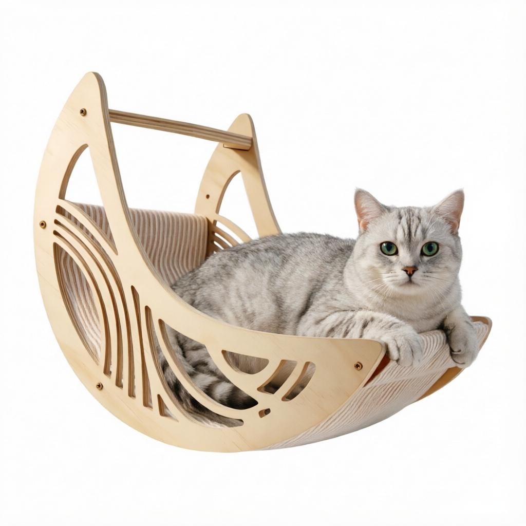 Kedi Duvar Mobilyası Hamak Tır - Cat Wall Climbing Shelves Hammock Wooden incelemesi ve fiyatı