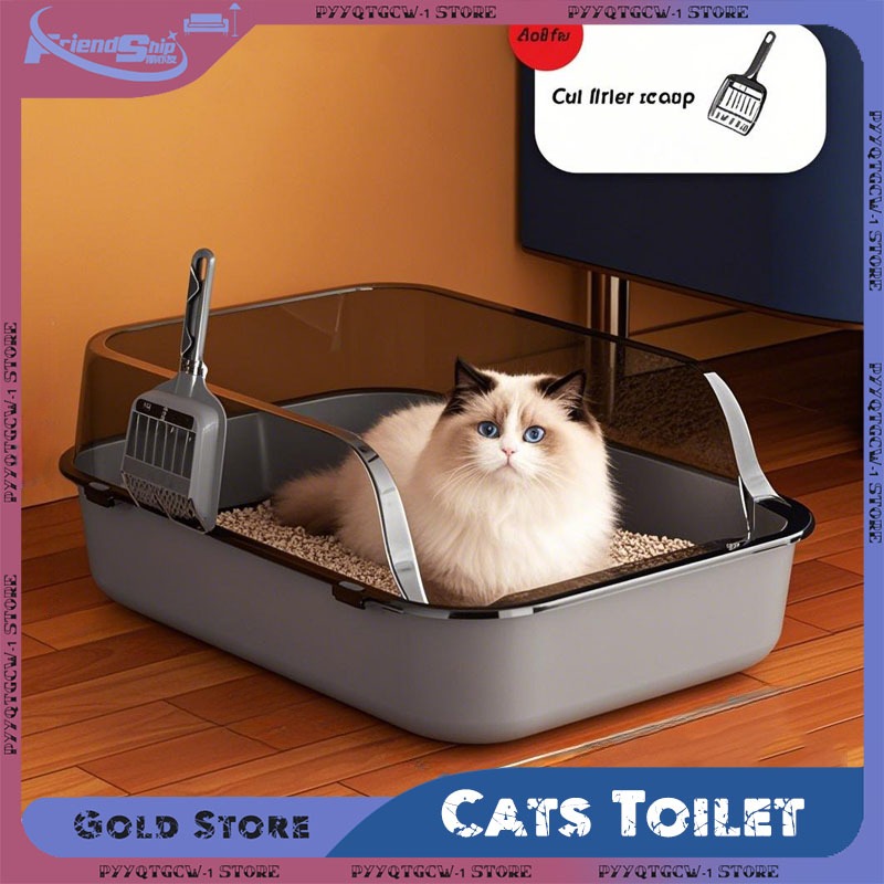 Yarı Kapalı Kedi Tuvaleti, Sıç - Self Cleaning Cat Litter Box Automatic incelemesi ve fiyatı