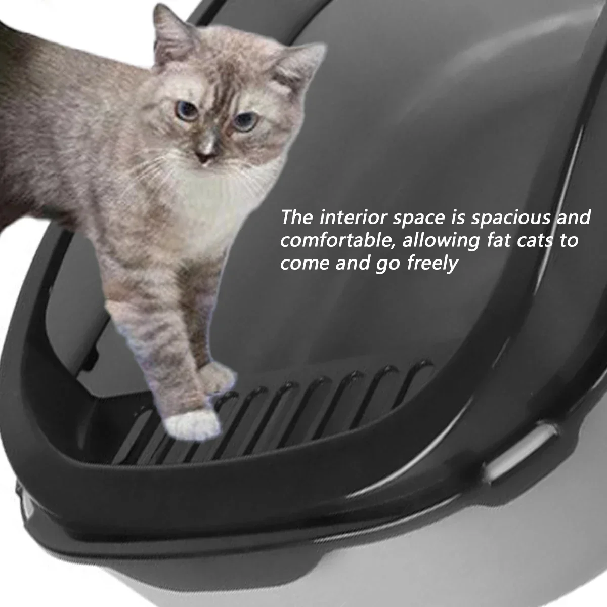 Yarı Kapalı Kedi Tuvaleti, Sıç - Self Cleaning Cat Litter Box Automatic incelemesi ve fiyatı